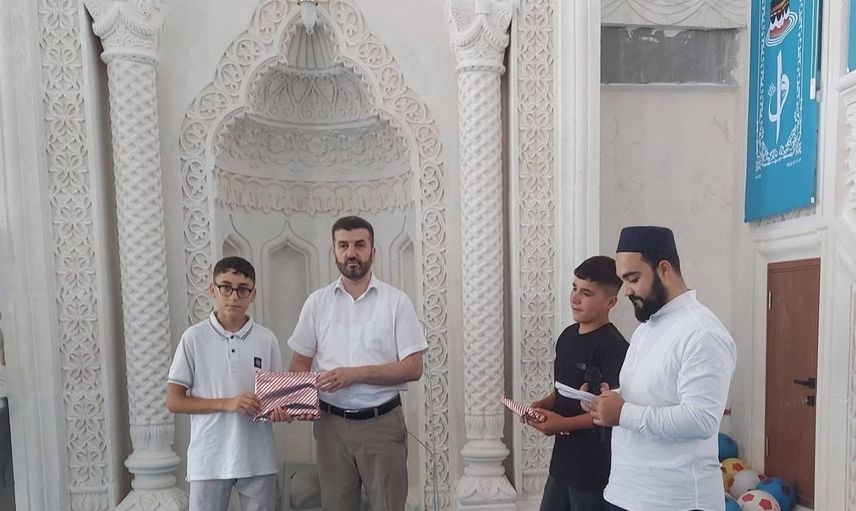 Çermik'te yaz Kur'an kursu kapanışında öğrenciler hünerlerini sergiledi