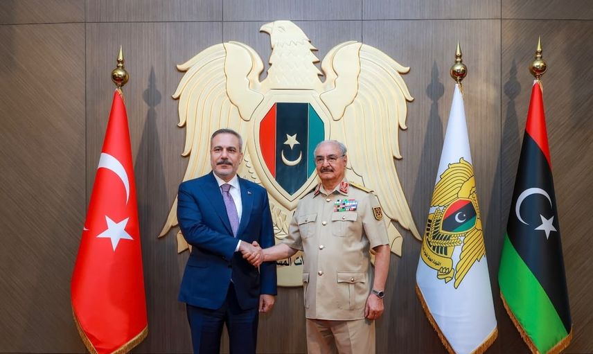 fidan'ın bingazi görüşmesinde libya'nın bölünmüş yapısı yeniden gündemde