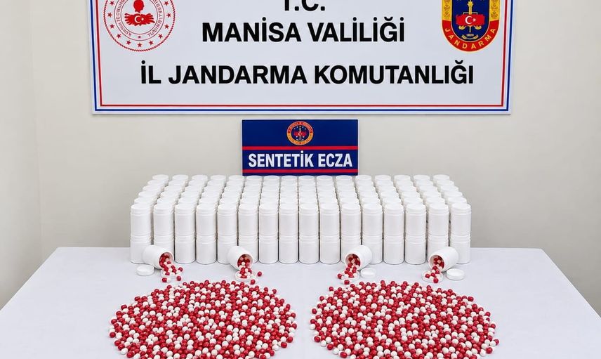 Jandarmanın istihbaratıyla kırsalda 12 bin 450 sentetik hap ele geçirildi