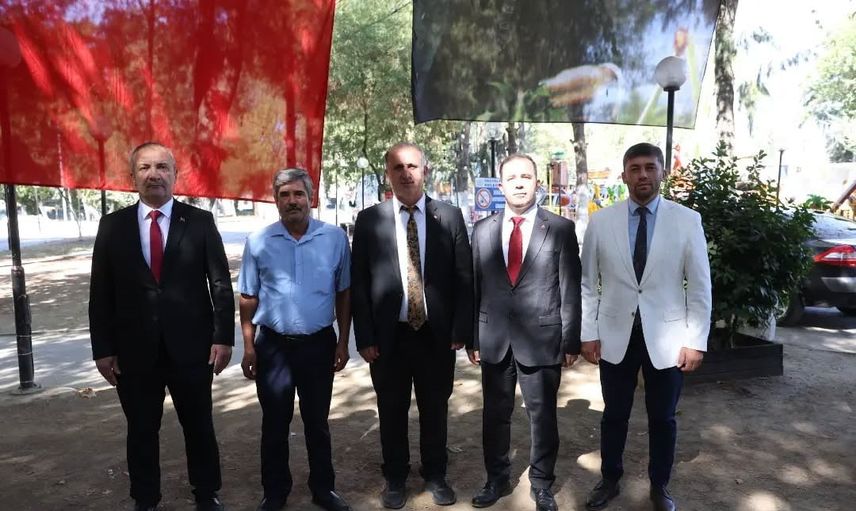 İncirliova'da gazilere vefa buluşması: kahramanlar ve aileleri bir arada