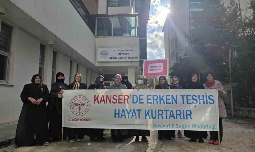 Çayıryolu köyünden KETEM'e ücretsiz kanser taraması ve sağlık eğitimi