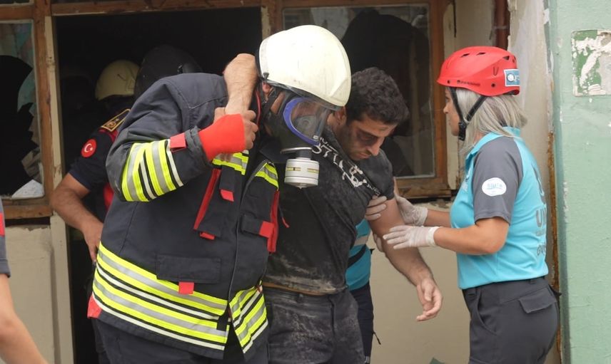 Kelkit'te gerçekçi deprem senaryosuyle saha ekipleri koordinasyonunu sınadı