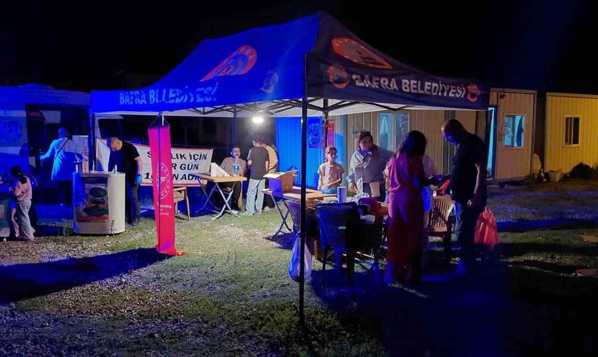 Sağlık hizmeti tarlaya ulaştı: Bafra'da mevsimlik işçilere mobil destek