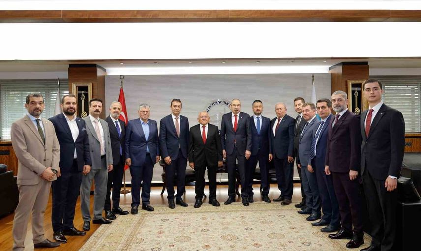 Yeniden seçilen oda başkanlarıyla Kayseri için ortak akıl vurgusu