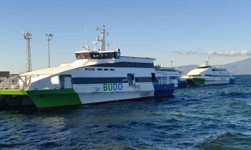 Marmara'da fırtına deniz seferlerini durdurdu, BUDO 12 seferi iptal etti