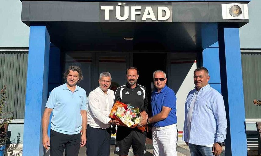 Tüfad yönetiminden Erciyes 38 FK teknik direktörüne hoş geldin ziyareti
