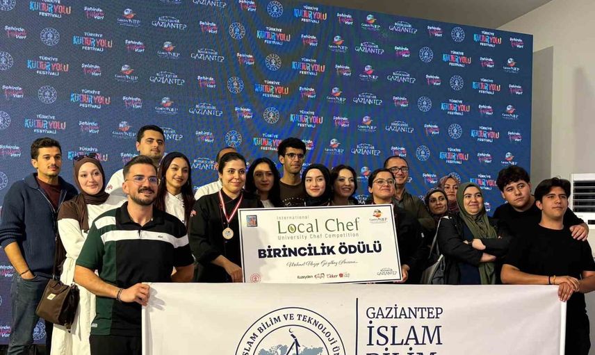 GİBTÜ’lü genç şefler GastroAntep 2026'da birinciliğe ulaştı