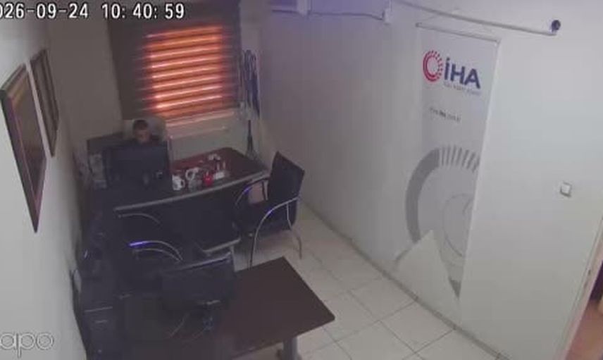 Anbean kaydedildi: Şanlıurfa'da sarsıntının görüntüleri