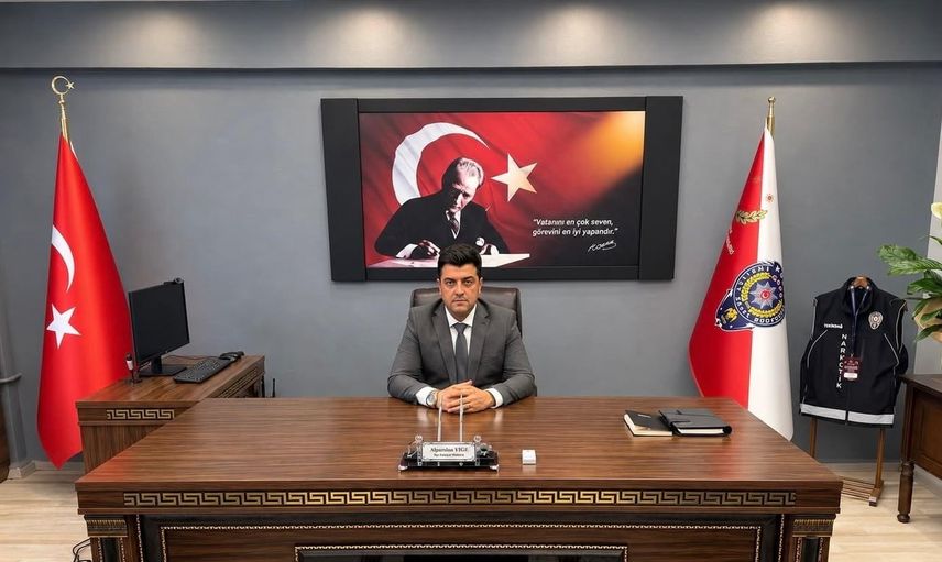 Hayrabolu'da asayişe yeni yüz: emniyet müdürü Alparslan Yige göreve başladı