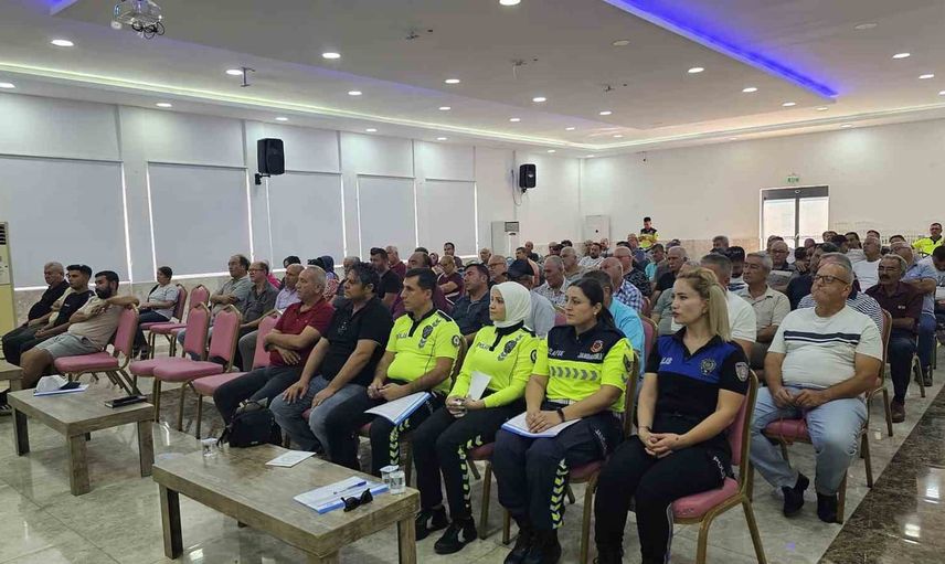 Silifke'de servis taşımacılığında güvenlik seferberliği