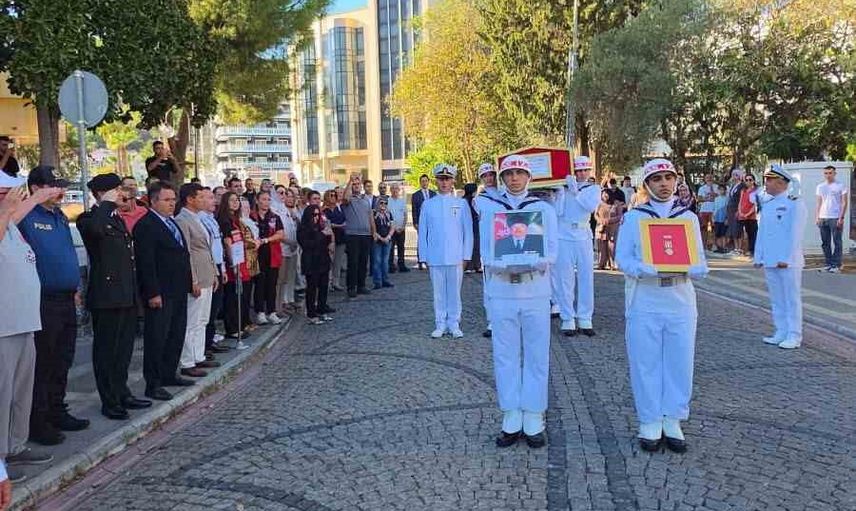 Marmaris törenle uğurladı: Kıbrıs gazisi Yusuf Yavuzer için son görev