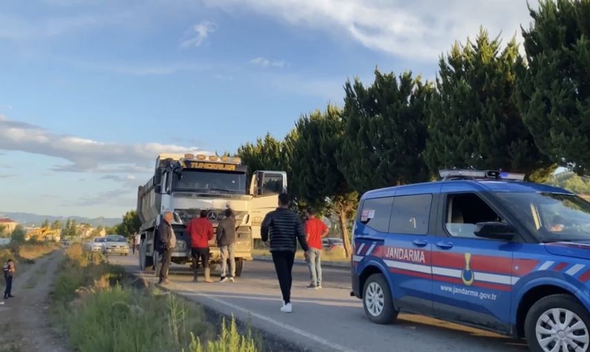 Gazipaşa'da kamyona kurşunlama: bir şüpheli tutuklandı