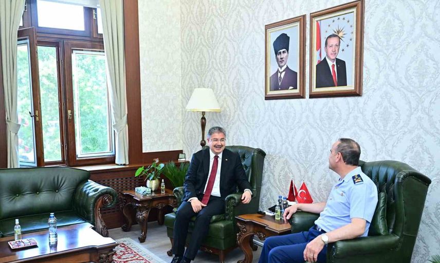 Orgeneral Dalkıran'dan valiye veda ziyareti