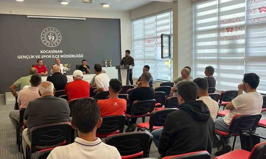 Kura ile netleşti: Kayseri amatör takımlarının antrenman programı belirlendi