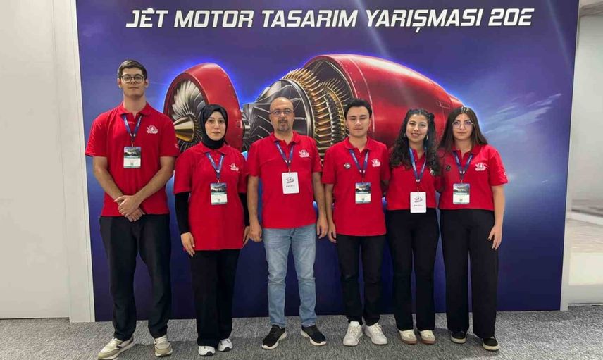 Selçuk Üniversitesi Kapsül Tulpar, TEKNOFEST jet motor yarışmasında hafif tasarımla üçüncü oldu