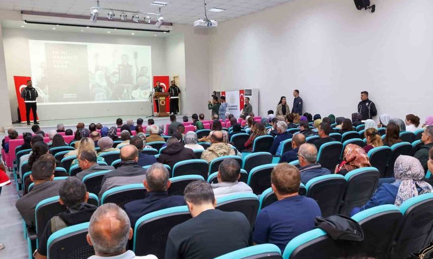 Çemişgezek'te annelerle uyuşturucuya karşı bilinç seferberliği