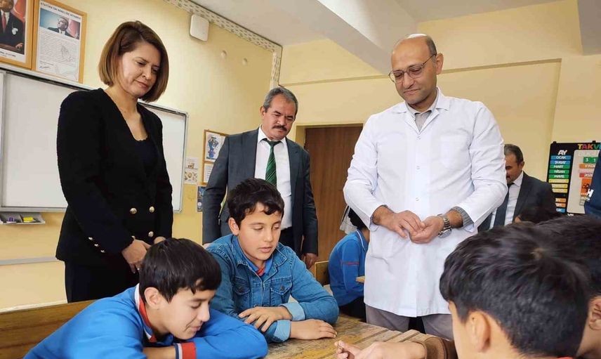 Çayırbaşı Şehit Yaşar Çakır Ortaokulu'nda köyde bilim ve tarımın yeni yüzü