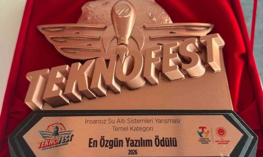 Şahinbey Zağanos Takımı'ndan Teknofest'te özgün yazılım başarısı