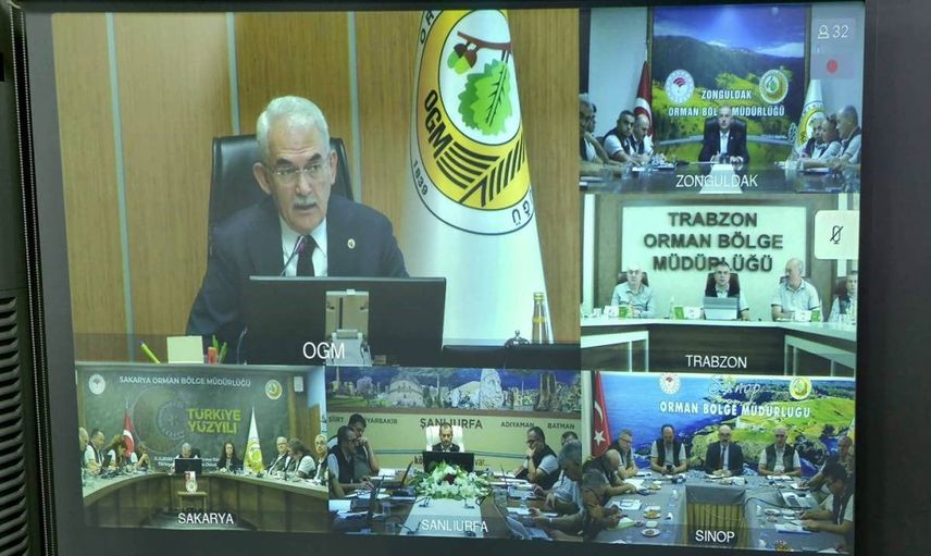 Sinop’ta 2026 ormancılık hedefleri eylül toplantısında değerlendirildi