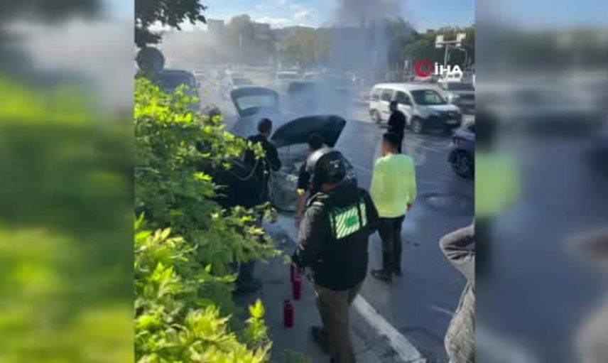 Kağıthane tünelinde alevlere ilk müdahale meşrubat şişesiyle yapıldı