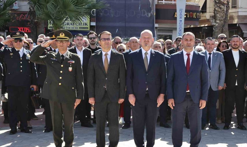 Menemen’de 9 Eylül coşkusu: kurtuluşun 104. yılı törenlerle kutlandı