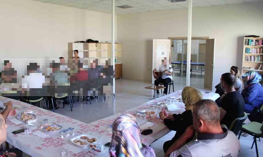 Danışanların emek verdiği dinleti hastanede duyguları öne çıkardı