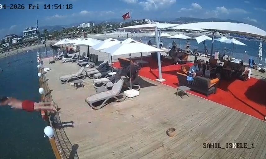 Alanya'da iskele atlayışı can aldı: 39 yaşındaki tatilci hayatını yitirdi