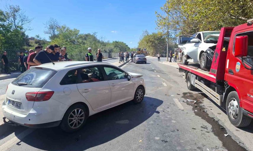 Sancaktepe'de beton pompası kontrolden çıktı: 5 kişi yaralandı
