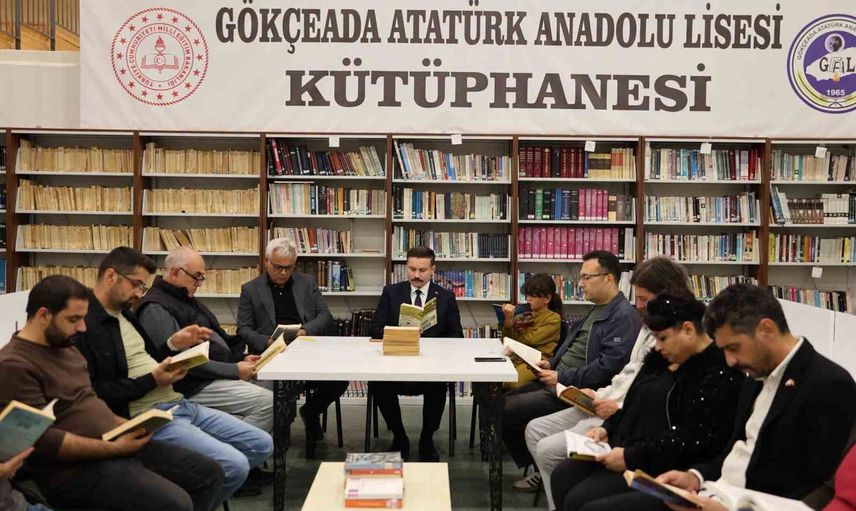 Gökçeada’da ada çapında okuma hareketi başladı