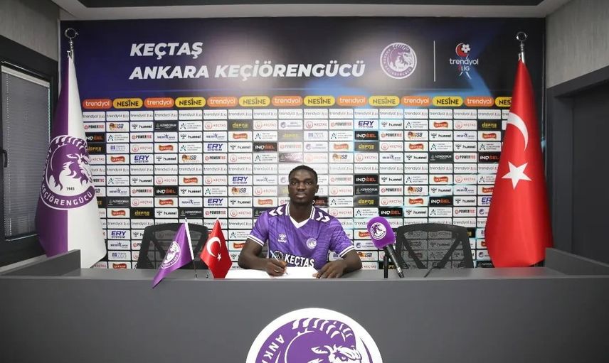 Keçiörengücü'ne mozambikli sol kanat: Alcidio Raice kadroya katıldı