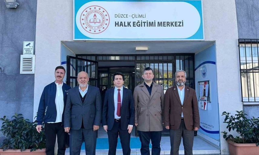 Çilimli'de eğitim hayatı: Halk Eğitimi Merkezi nesiller arası köprü kuruyor