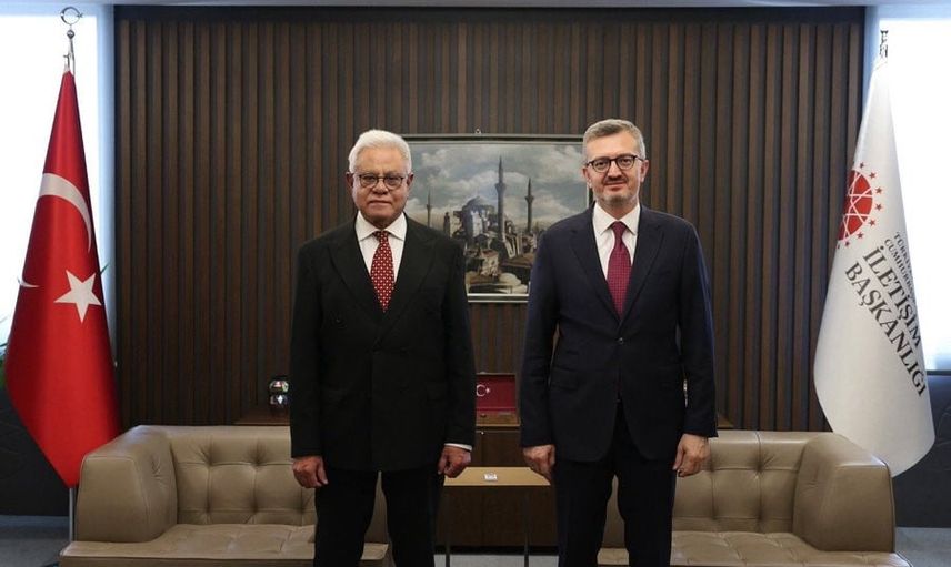 Duran ile Pakistan'ın büyükelçisi Junaid iletişim iş birliğini görüştü