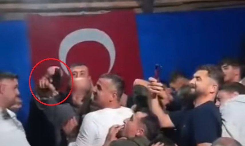 Kına gecesinde havaya ateş: görüntüler jandarmayı müdahaleye sevk etti
