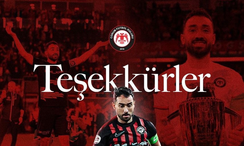 Çorum'da karşılıklı karar: kaptan Ferhat Yazgan ile sözleşme feshedildi