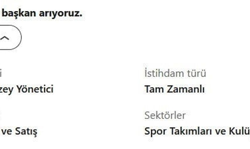 İlanda Aydınspor başkanı aranıyor: 36 saatte bin 391 kişi başvurdu
