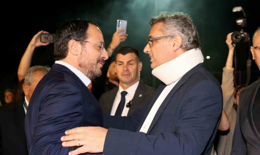 Pile'de barış festivali buluşması: Erhürman ve Hristodulidis yan yana