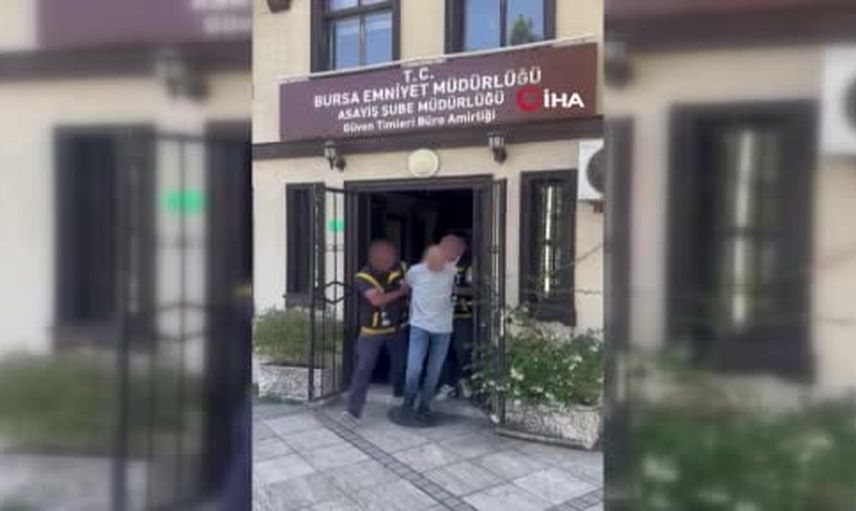 Saçını kazıttı, yine yakalandı: Bursa'da üç şüpheli tutuklandı