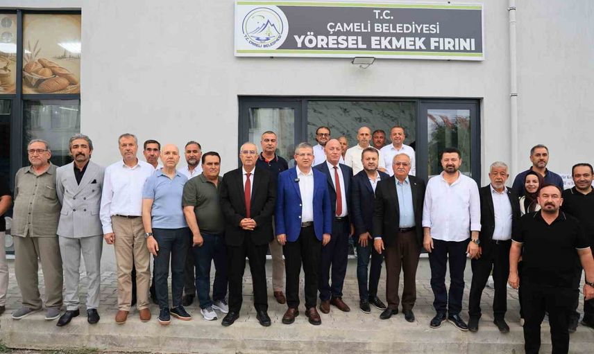 Çameli'ye yöresel ekmek fırını ve sosyal tesisler kazandırıldı