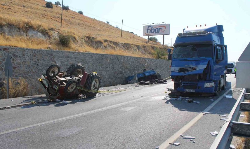 Aydın’daki ölümle sonuçlanan kazada traktör sürücüsü tutuklandı