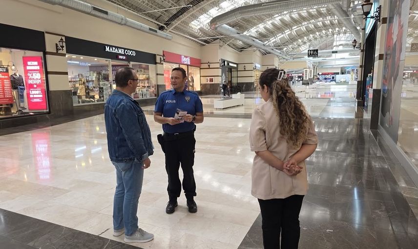 Bozüyük'te 65 kişiye sahte para ve güvenlik bilgilendirmesi