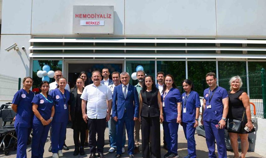 kepez devlet hastanesi diyaliz merkezi kapasitesini artırarak ana binada hizmete başladı