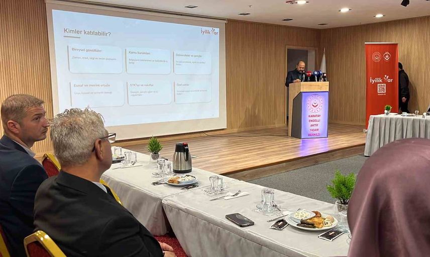 Konya'da 'İyilik Var' projesiyle günlük yaşamda dayanışma