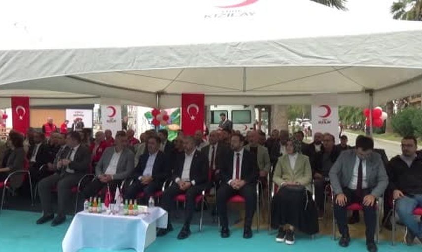 Sinop'ta hayırsever destekli kan alma birimi hizmete girdi