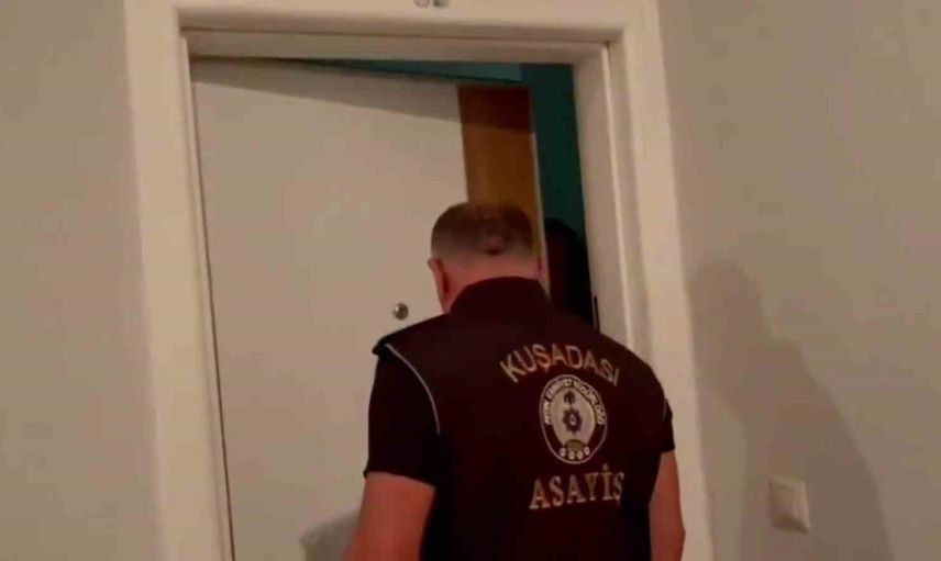 Aydın'da fuhuş iddialarına yönelik operasyonda altı şüpheli gözaltında