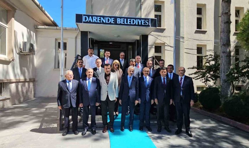 Uraloğlu'nun Darende çıkarması: belediyede yatırımlar ele alındı