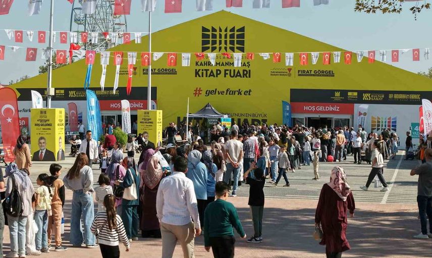 Kültürün yeni adresi: Kahramanmaraş kitap fuarı ziyaretçi rekoru kırdı