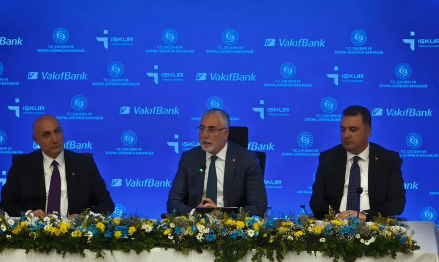 Kadın ve gençlerin üretime katılımını artıracak İŞKUR ve Vakıfbank protokolü