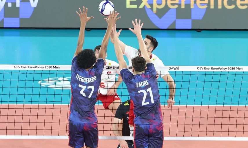 Fransa'nın set hakimiyeti sahaya yansıdı: Türkiye 3-0 mağlup
