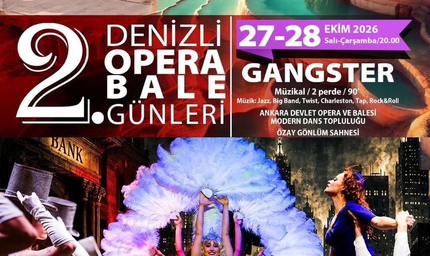 Denizli'nin sahnesinde 1930'lar: Gangster müzikali iki gece sahnelenecek