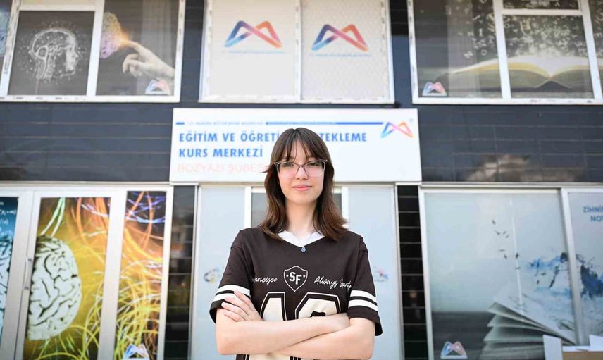 Kurs merkezi Bozyazı'da öğrencinin Hacettepe hayalini gerçeğe dönüştürdü